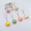 Funny Expression Baozi Style Keyring Accessory Bag Charm-Yellow 6