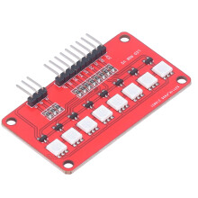 Modulo Luce Water Flow SCM 60x38x1mm 8-LED Rosso