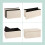 Folding Storage Bench with Teddy Fabric, 2-Seater 6