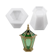 Boîte de rangement de forme hexagonale, moule artisanal,