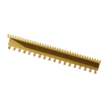 Gold Metal Jewelry Organizers Wall Mounted 56 Hooks and Tray for