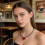 Collier Unique en forme de cheval rouge, cordon en cuir 6