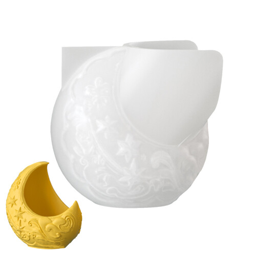 Moule de moulage en Silicone créatif en forme de lune Unique,
