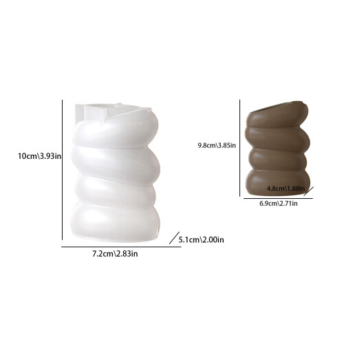 Moule en Silicone pour Vase à fleurs romain élégant, pour la 2