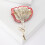 Accessoires de broche faits à la main en forme de Rose-Bleu 5
