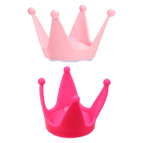 2Pcs Durable Rubber Suction Cup Crowns for Ski and Bike