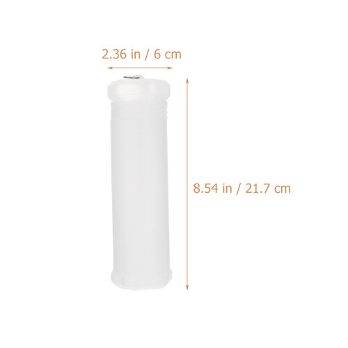 4Pcs Plastic Retractable Paint Brush Storage Tube with Hanging Ring 1