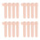 16Pcs Durable Beige Silicone Door Handle Protectors for Cabinet Use 3