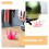2Pcs Durable Rubber Suction Cup Crowns for Ski and Bike 5