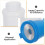 Blue Dairy Cow Teat Dip Cup Plastic with Anti Siphon Feature 4