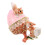 Pink Metal Squirrel Figurine Jewelry Box Small Trinket Organizer 10