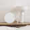 2Pcs White Acrylic Round Lamp Shade Diffuser for Drum Style Lampshades 8