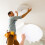 2Pcs White Acrylic Round Lamp Shade Diffuser for Drum Style Lampshades 9