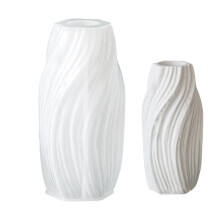 Moule en Silicone pour Vase à Texture ondulée, pour-Motif haut