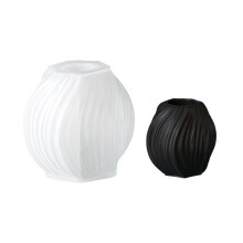 DIY Waved Design Vase Mold Suitable For Resin-Short pattern