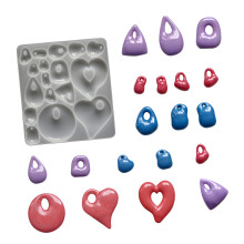 Creative 3D Heart Charm Silicone Mold Perfect For Handmade