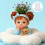 Unique Curly Haired Dog Silicone Mold For Crafting 6