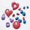 Creative 3D Heart Charm Silicone Mold Perfect For Handmade 7