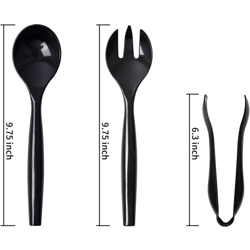 VeZee Plastbestick Svarta Kraftiga 72 Styck 2