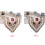 Table Runner Flag-Shaped Embroidered Polyester 1 Pc 3