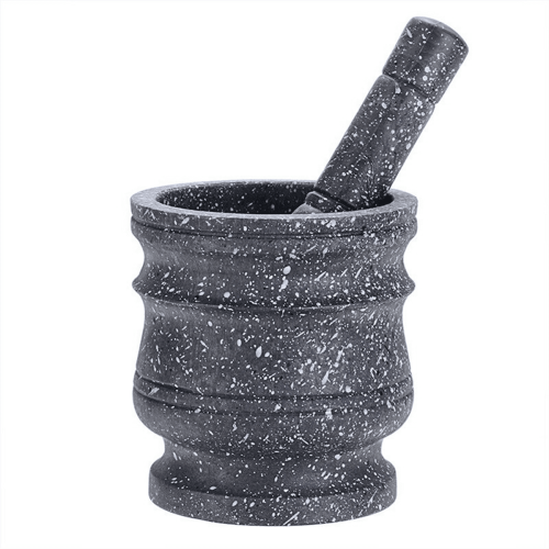 Patterned PP Herb Grinder Set with Pestle 2
