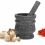 Patterned PP Herb Grinder Set with Pestle 4