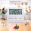ZTGD Magnetic Kitchen Timer Digital Large Display 1 Pack 5