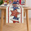 4th of July table runner patriotic stripe design 1 pack 5