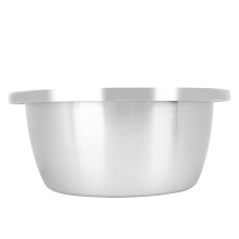 Blandningsskål i rostfritt stål, djup design, 22 cm