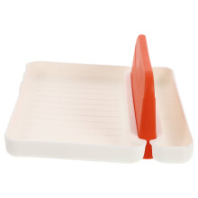 Suporte para utensílios de cozinha em PP branco – Pacote com 2