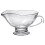 Clear Glass Gravy Boat 210ml 1