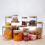 Borosilicate Glass Storage Jar with Bamboo Lid 2