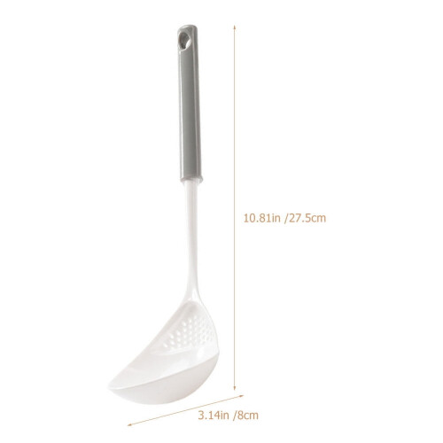 Plastic Soup Spoon Strainer 4 Pieces 1