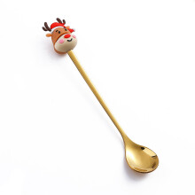 Wisiorek świąteczny, łyżeczka deserowa, stal nierdzewna, 16,5 cm