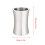 Secchiello termico refrigerante per vino da 750 ml, colore bianco. 3