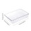 Set cutii de depozitare din plastic transparent Pedty, 4 dimensiuni 2