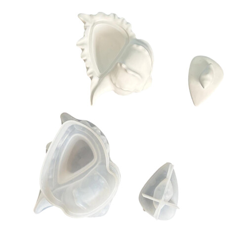 Muschelförmige Aufbewahrungsbox-Form, Bastelformen für