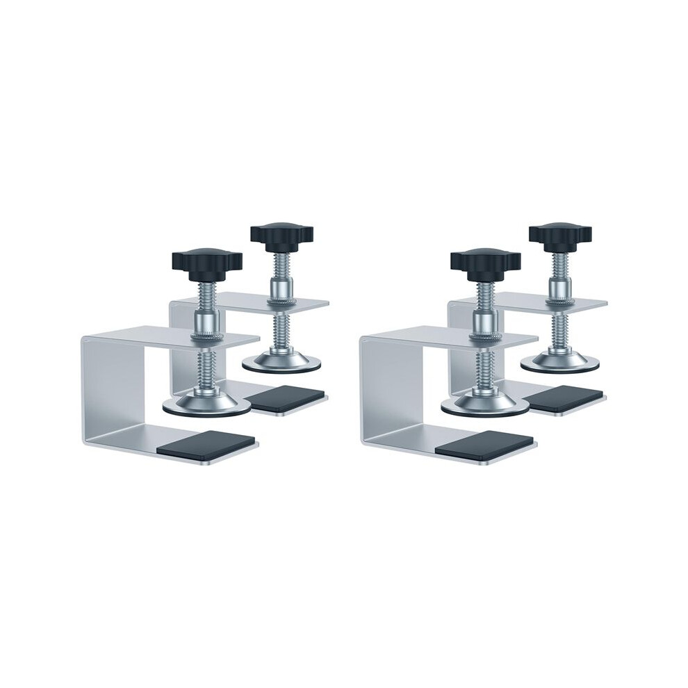 4X Cabinet Clamps,Installation Clamp Zinc Drawer Fixing Clip,Adjustable Cabinet Hardware Jig B 6032043569019
