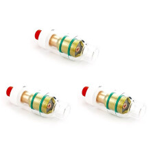 3X TIG Welding TIG Gas Lens Glass Cup Nozzle Fit for WP26 17 18 Torch 2.4mm