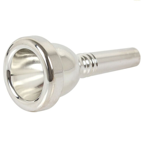 4X 12C Small Shank Trombone Silver Mouthpiece New