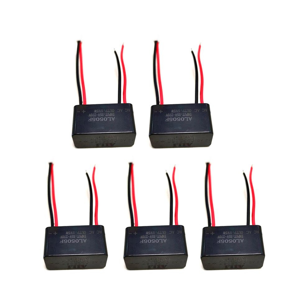 5X Ac 220V To 5V/1A Transformer 5W Waterproof Epoxy Potting Power Supply Isolation Module Driver Light 6031068268136