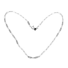 Verstellbare Choker-Halskette, Gliederkette aus nickelfreiem Metall, feiner Schmuck für empfindliche Haut, handgefertigt in Italien,