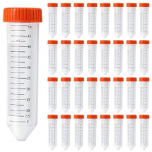Conical Centrifuge Tubes 50Ml, 125 Pcs, Sterile Test Tubes with Screw