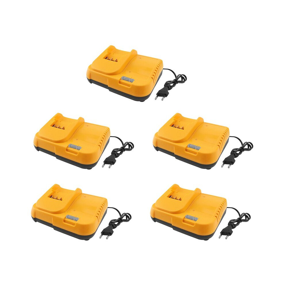 5X Battery Charger For Lithium Battery / Dcb200 Dcb201 Dcb609 Dcb182 Dcb204 Battery Charger Eu Plug 4713482034086