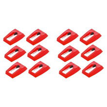 12Er-Pack Plattenspieler-Nadel, Vinyl-Phonograph LP Alter Phonograph Piezoelektrischer Kopf