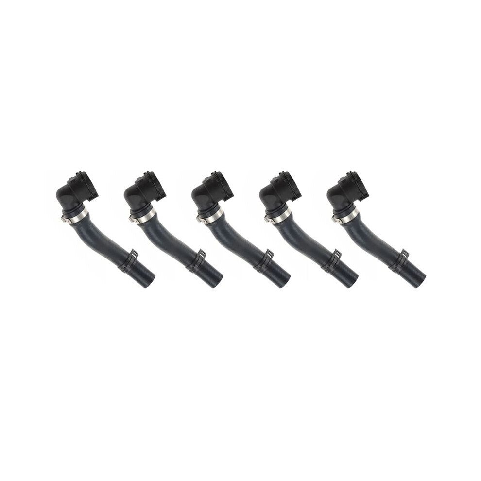 5X 11537600674 Water Tank Return Coolant Hose For R55 R56 R57 R58 R59 R60 Cooper S Jcw All4 Black 4714120320851