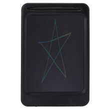 Táibléad Scríbhneoireachta LCD Teicneolaíocht Íogair Brú Leictreonach Ceap Líníochta Bréagán Foghlama Oideachais Feidhm Scriosta Thapa