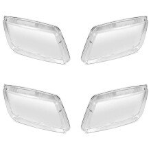 2 Pair Left+Right for Bora MK4 1999-2004 Car Headlight Lens Cover Headlight Lampshade Front Light Shell Cover