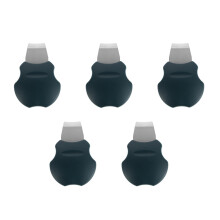 5PiĂšces Racleurs Peaux Points Vert Acier Inoxydable