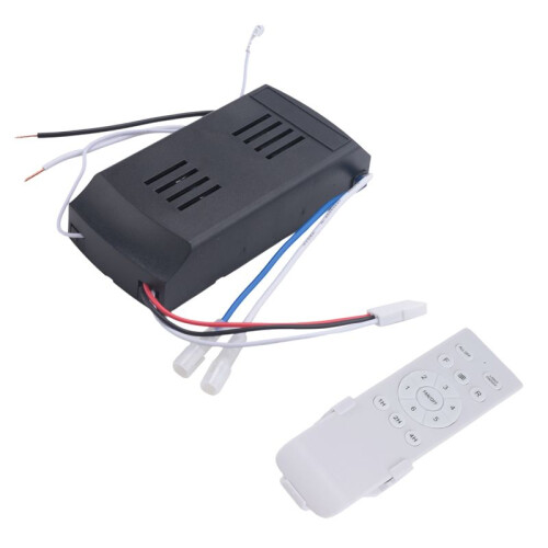 8X Universal Ceiling Fan Remote Control Kit Replacement, 6-Speed & Timing, Remote Replacement for  Ceiling Fan Light 2